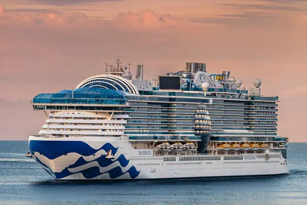 Sun Princess cruise ship