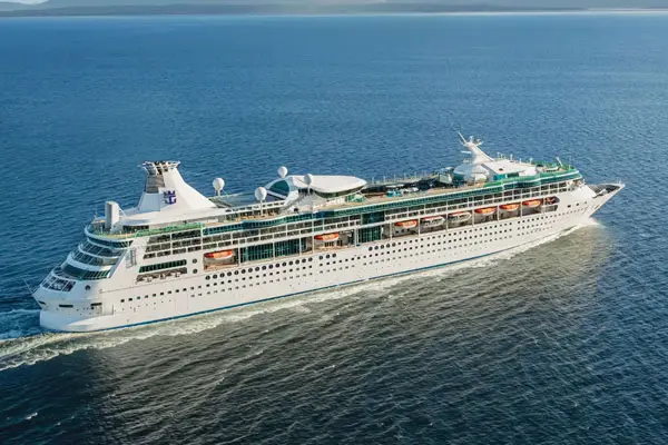 Royal Caribbean's Rhapsody of the Seas at sea