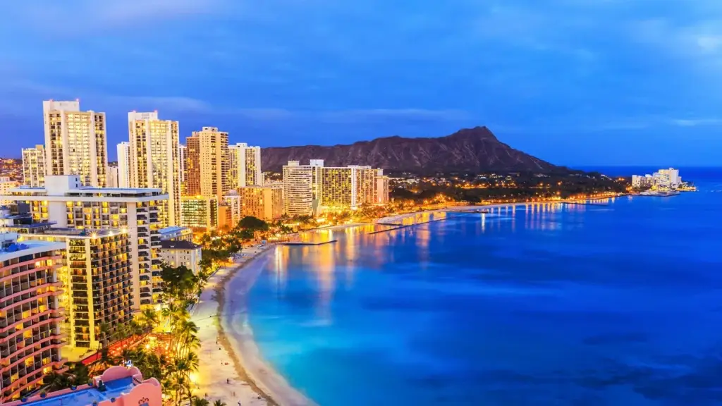 Hawaii and South Pacific island scenery