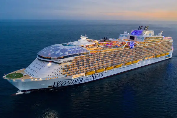 Wonder of the Seas cruise ship