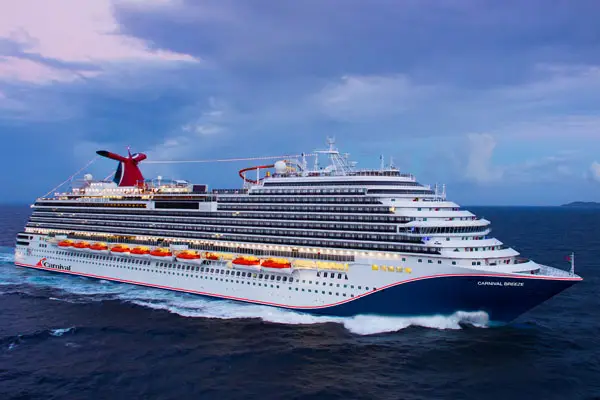 Carnival Breeze cruise ship