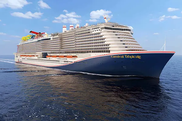 Carnival Tropicale cruise ship