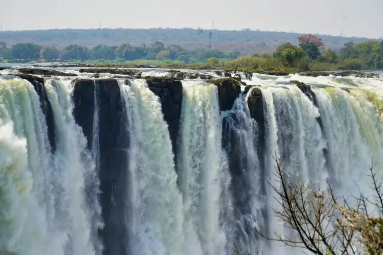 Victoria Falls on the Zambezi River, Zimbabwe